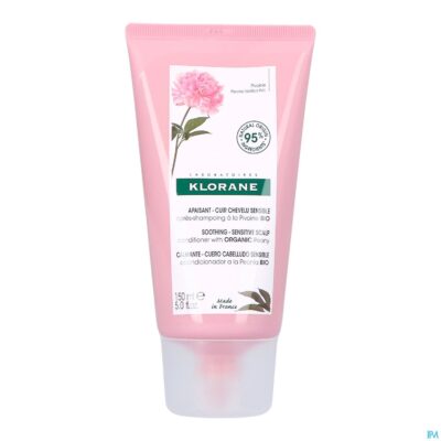 Klorane capil. condit. bio pioenroos 150ml