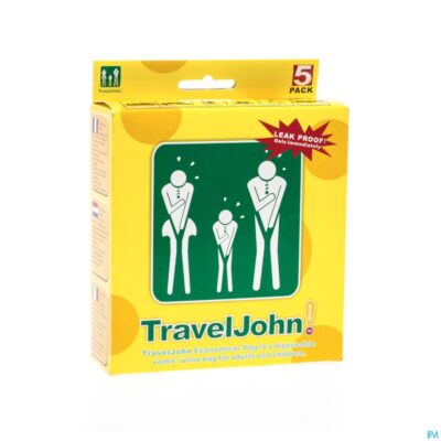Travel john braakzakjes 5x800ml