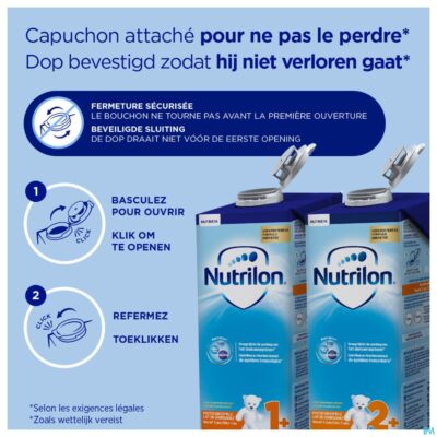 Nutrilon peuter groeimelk +2jaar nf tetra 1l-6