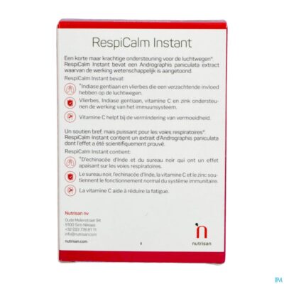 Respicalm instant nutrisan caps 30-4