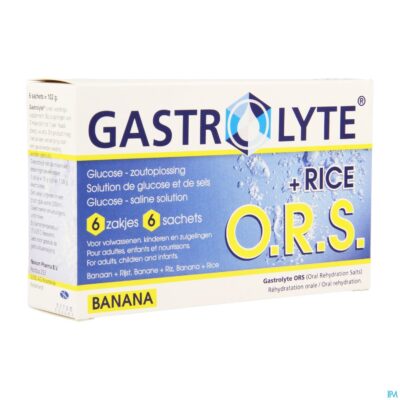 Gastrolyte ors banana + rice