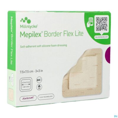 Mepilex border flex lite 7,5cmx7,5cm 5 581250