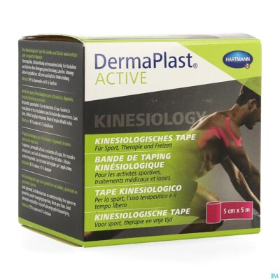 Dp active kinesio tape roze 1 p/s
