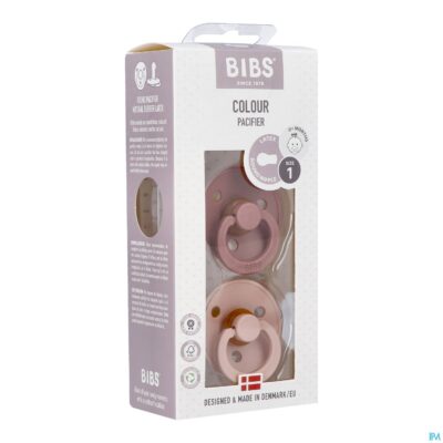 Bibs 1 fopspeen duo woodchuck blush