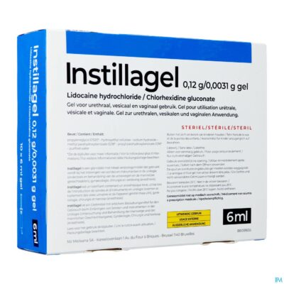 Instillagel melisana 10 x 6ml