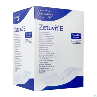 Zetuvit e 10x10cm st. 25 p/s
