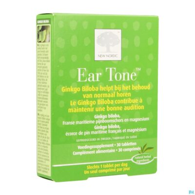 New nordic ear tone gehoor evenw. zenuwen tabl 30