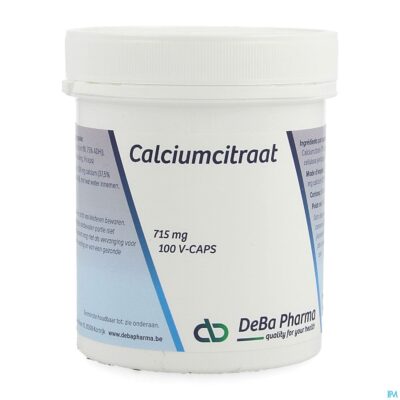 Calciumcitraat v-caps 100 deba-2