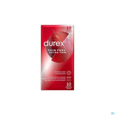 Durex thin feel extra thin condoms 10