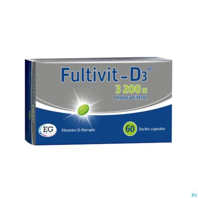 Fultivit-d3  3200ie caps zacht 60