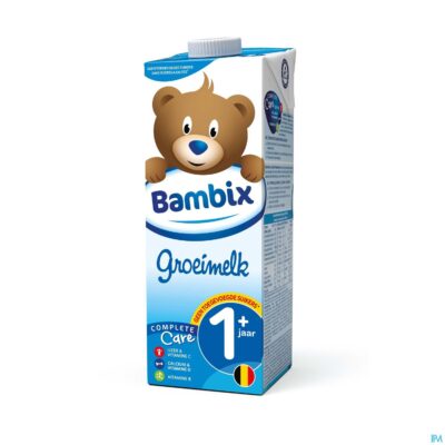 Bambix groeimelk natuur 1+ 1l