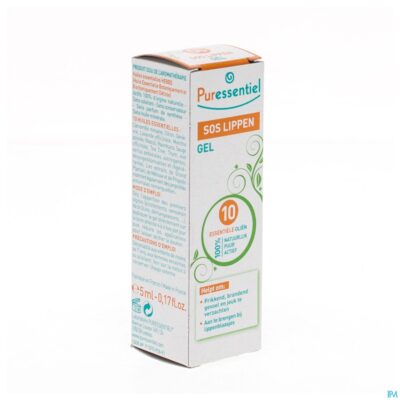 Puressentiel sos lippen gel 10 ess.olie 5ml-2