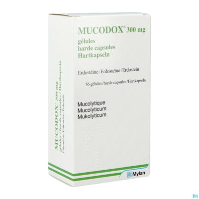 Mucodox 300mg caps 56