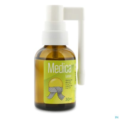 Medica keelspray lemon 30ml-3