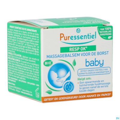 Puressentiel ademhaling massagebalsem baby 30ml