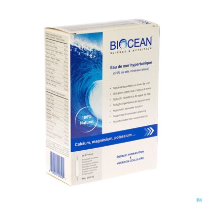 Biocean hypertonic quinton amp 30x10ml