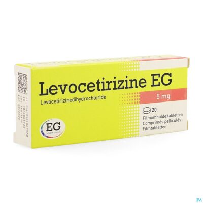 Levocetirizine eg 5 mg filmomh tabl 20