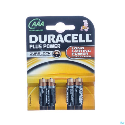 Duracell mn2400/lr03 4