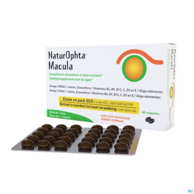 Naturophta macula nf caps 60-2