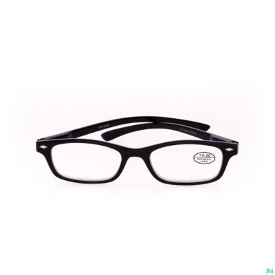 Pharmaglasses leesbril diop.+2.00 black