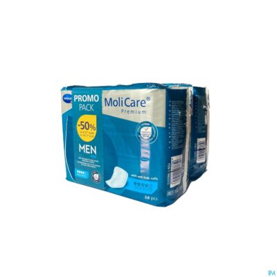 Molicare premium men pad 4 drops 2x14 promopack
