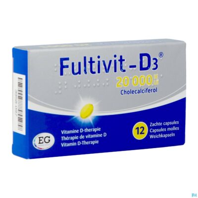 Fultivit-d3 20000ie caps zacht 12