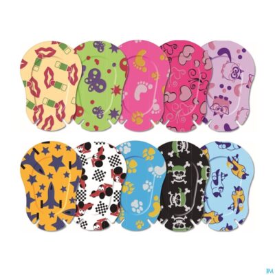 Ortopad soft girls medium 76x54mm 50 72232-2