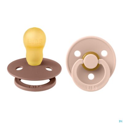 Bibs 3 fopspeen duo woodchuck blush-2