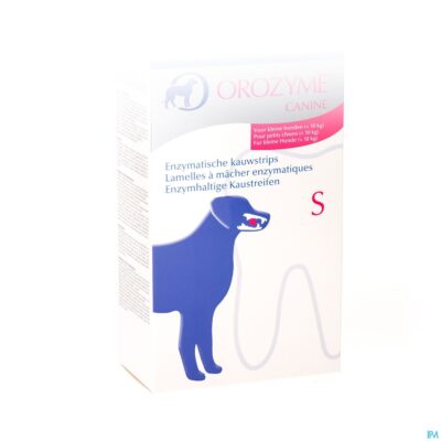Orozyme canine s kauwstrips enzym.hond <10kg 224g-2