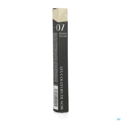 Couleurs de noir stylo yeux wr 07 bord. 0,35g