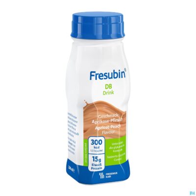 Fresubin db drink 200ml pêcheabricot/abrikoosperzik-2