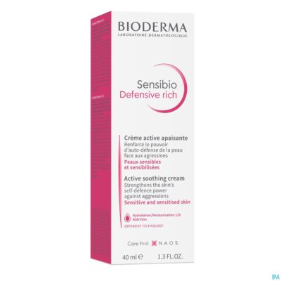 Bioderma sensibio defensive rich 40ml