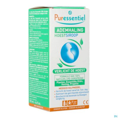 Puressentiel ademhaling hoestsiroop 125ml