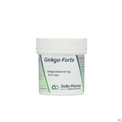 Ginkgo forte caps 60x60mg deba