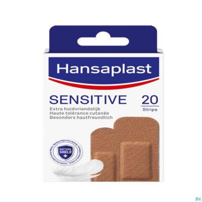 Hansaplast pleisters sensitive medium 20