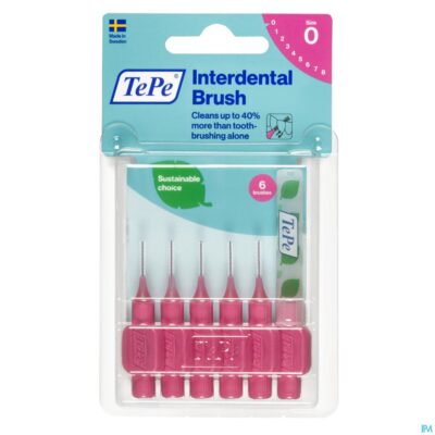 Tepe interdental brush 0,40mm pink 6