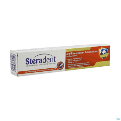 Steradent hechtcreme extra sterk a/etensresten 75g