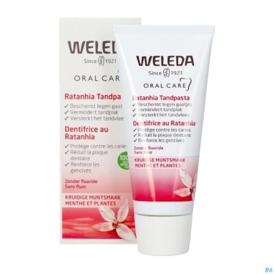 Weleda tandpasta ratanhia roos 75ml-6