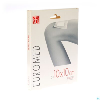 Euromed 10x10cm 5 eilandpleister steriel