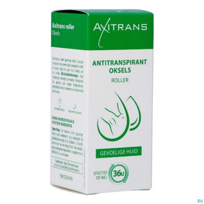 Axitrans roller gevoelige huid a/transpirant 20ml