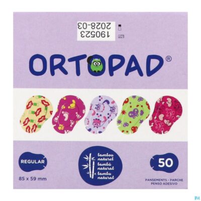 Ortopad soft girls regular 85x59mm 50 72234-4
