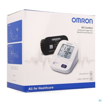 Omron m3 comfort bloeddrukmeter arm automat.