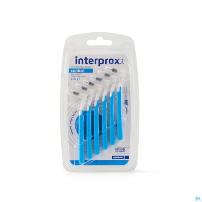 Interprox plus conical blauw 1.7