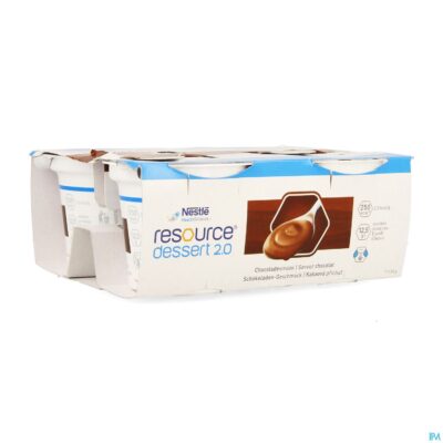 Resource dessert 2.0 chocolade 4x125g
