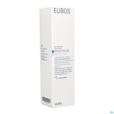 Eubos zeep vloeibaar blauw n/parf 400ml