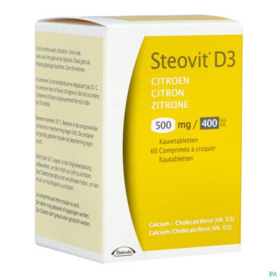 Steovit d3 500mg/400ie comp 60