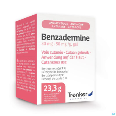 Benzadermine 30mg/50mg gel pot 23,3g