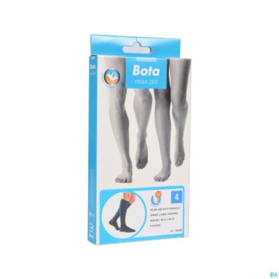 Bota relax 280 korte kous blue n4 2