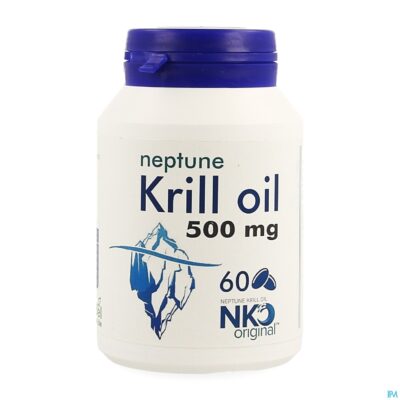 Soria neptune krill oil 500mg pot parels 60