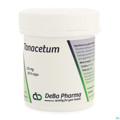 Tanacetum 125mg v-caps 90 deba-2